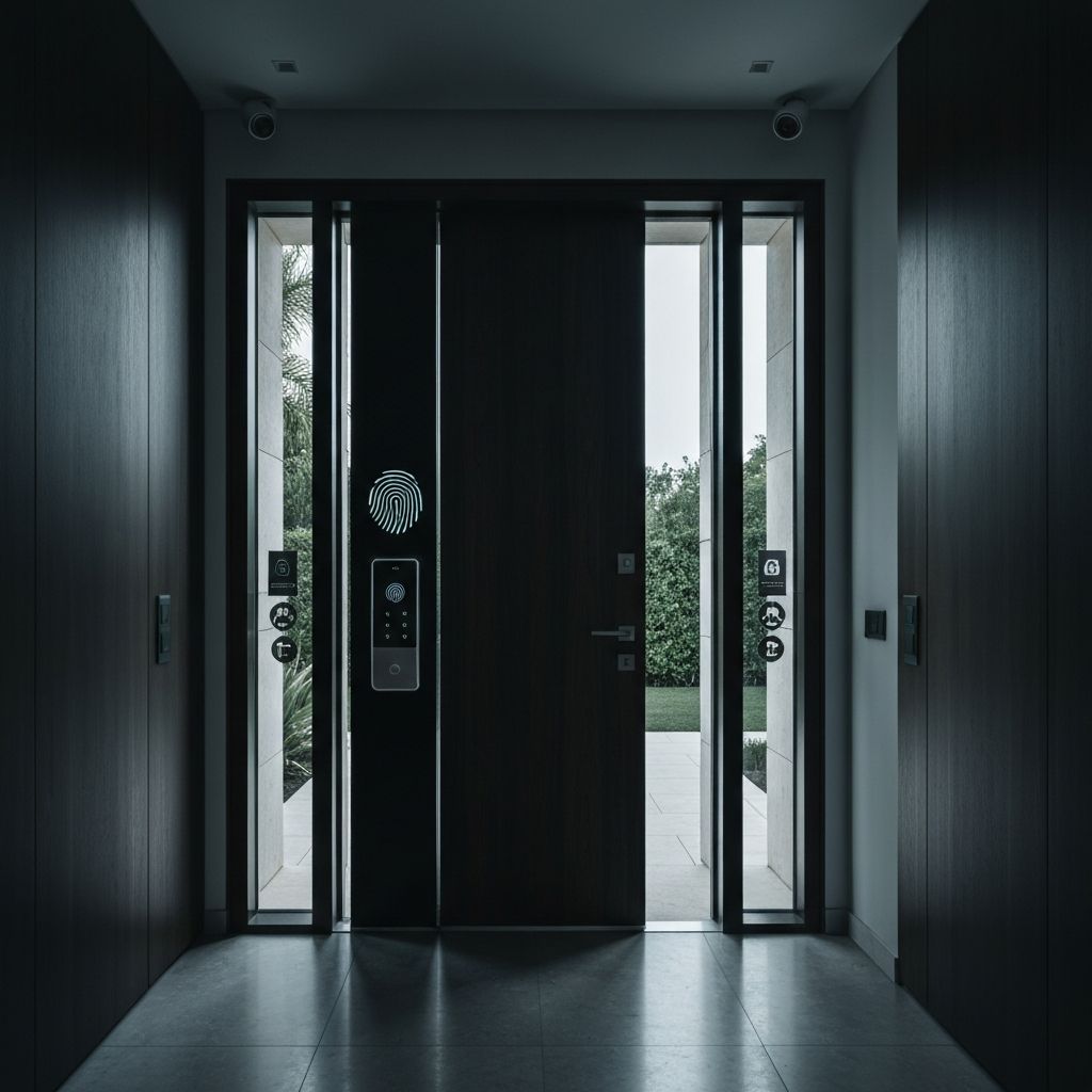 Système de sécurité domotique premium pour villa Maroc